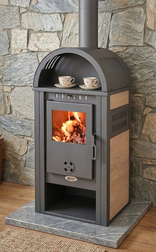 Blist Kaminofen Vienna S 4.0 Keramik Creme, 7,5 kW Bild 5