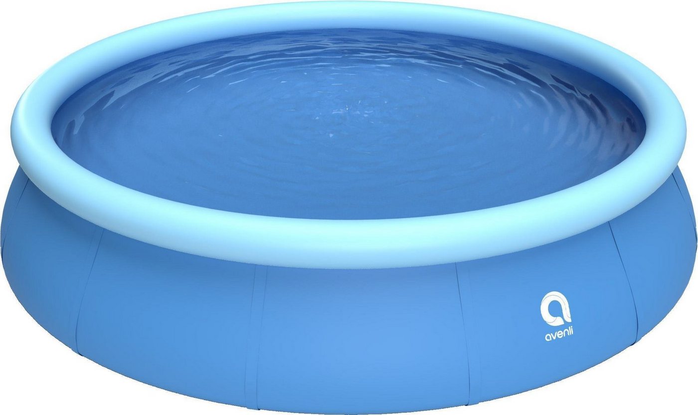 Avenli Quick-Up Pool Avenli Prompt Set 427x84cm Pool, ohne Zubehör, blau (Aufstellpool mit aufblasbarem Ring, Quick Up Pool ohne Pumpe), Swimmingpool auch als Ersatzpool geeignet Bild 5