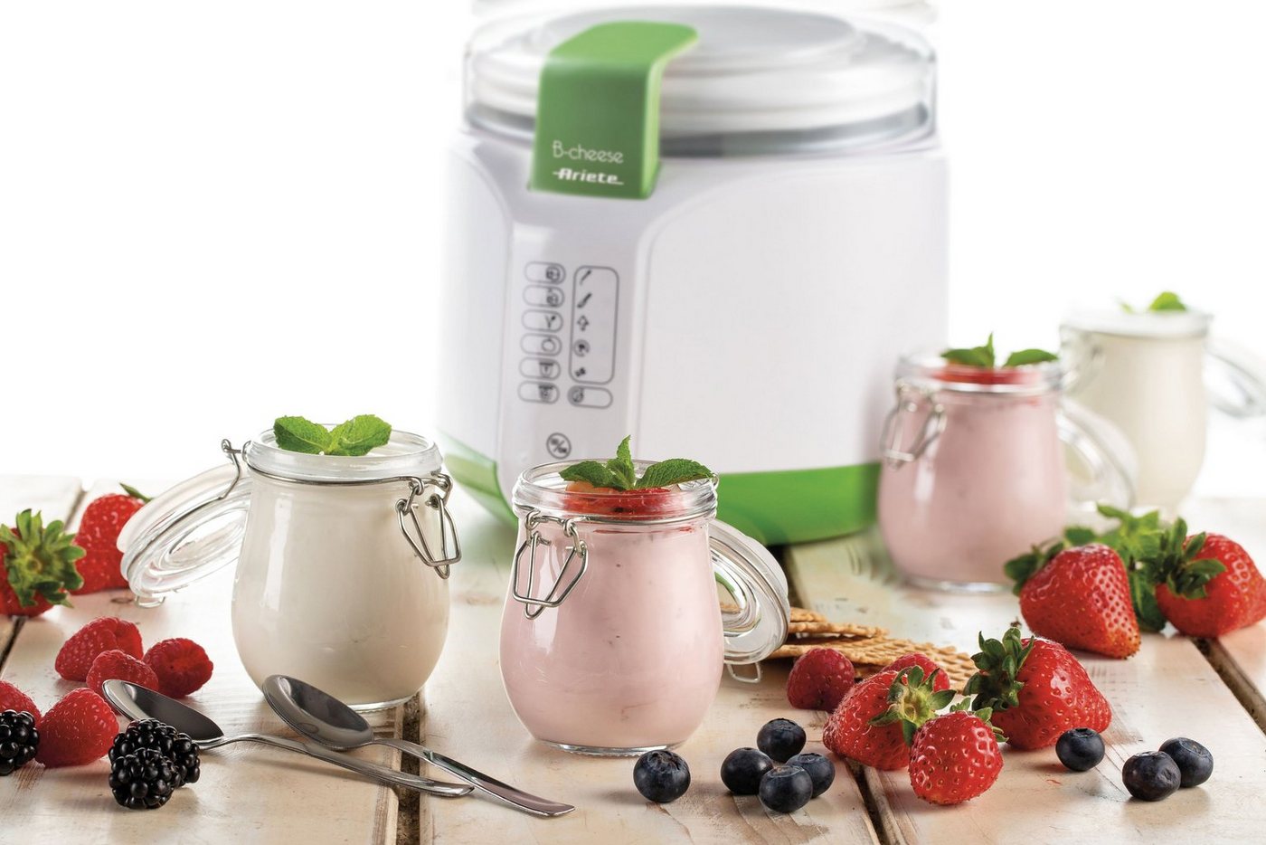 Ariete Joghurtbereiter B-cheese 615, 2 Portionsbehälter, je 400 ml, 2 Portionsbehälter, je 400 ml, auch für vegane Joghurt- und Käsezubereitung geeignet Bild 5