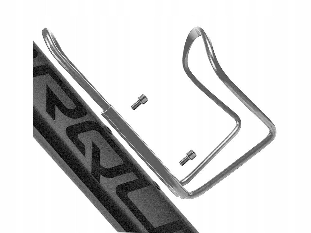 VERK GROUP Fahrrad-Flaschenhalter 2er Fahrrad Flaschenhalter Aluminium Schwarz Silber Universal, (Packung), 2er-Set aus Aluminium, Für Flaschen bis ca. 1,5 Liter Bild 3