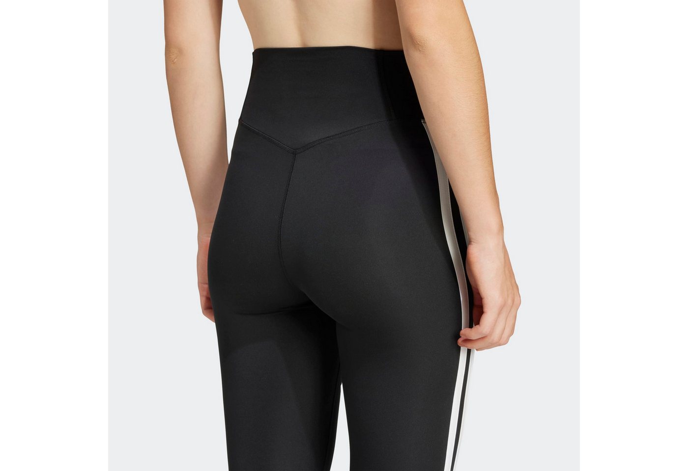 adidas Performance Trainingstights OPTIME ESSENTIALS 3-STREIFEN 7/8-LEGGINGS für Erwachsene, mit climacool® Technologie, aus Polyester