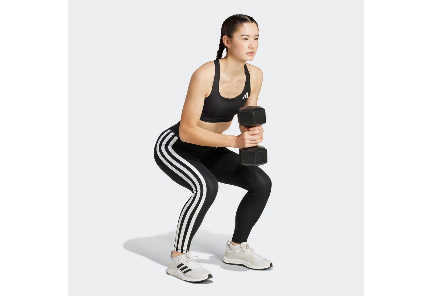 adidas Performance Trainingstights OPTIME ESSENTIALS 3-STREIFEN 7/8-LEGGINGS für Erwachsene, mit climacool® Technologie, aus Polyester Bild 4