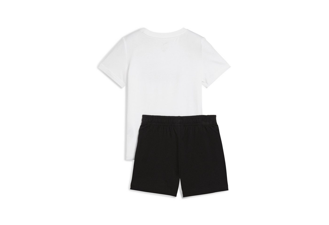 PUMA Trainingsanzug ESS NO1 LOGO TEE AND SHORTS SET PS (2-tlg), zweiteiliges Set, T-Shirt mit geripptem Rundhalsausschnitt Bild 2