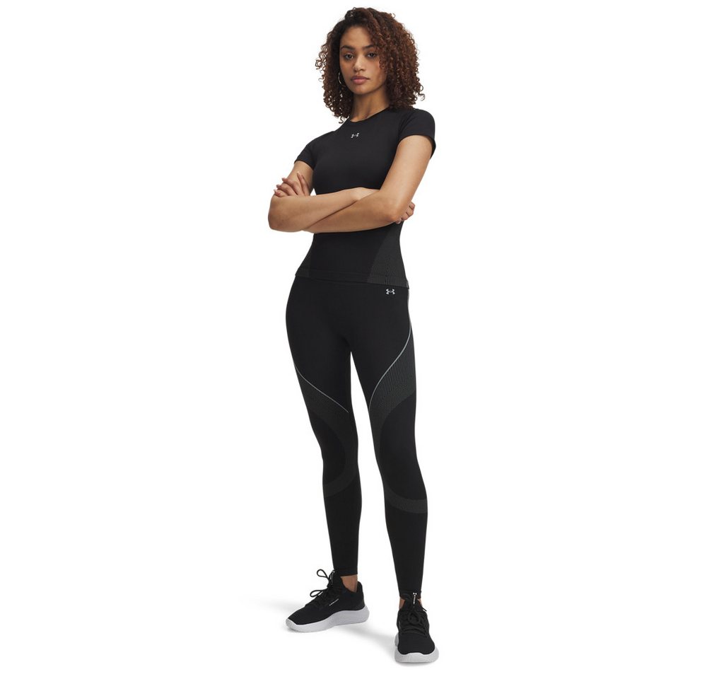 Under Armour® Trainingstights UA VANISH SEAMLESS LEGGING elastischer Materialmix, atmungsaktives Material, nahtloses Design Bild 3