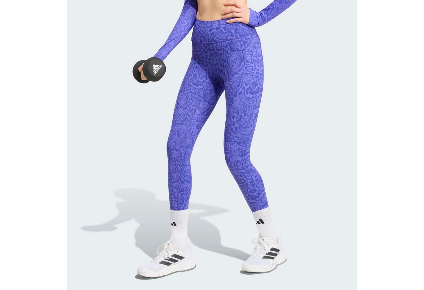 adidas Performance Trainingstights OPTIME PRIMELIFT 7/8-LEGGINGS, SCHLANGENPRINT