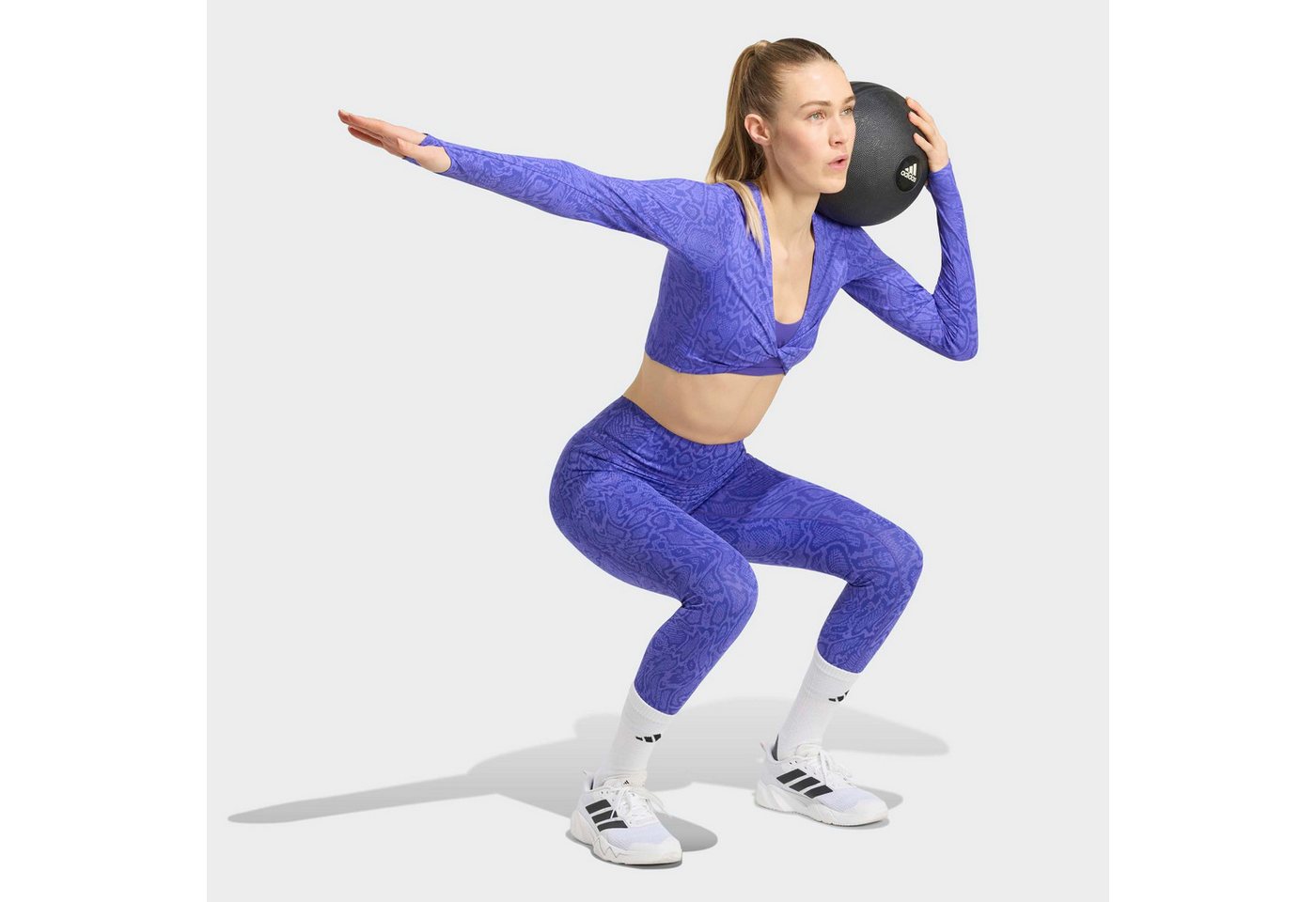 adidas Performance Trainingstights OPTIME PRIMELIFT 7/8-LEGGINGS, SCHLANGENPRINT Bild 2