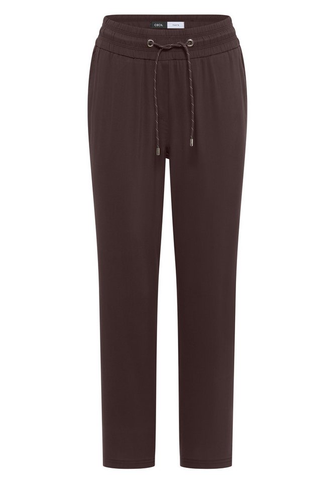 CECIL Jogger Pants Style Chelsea aus Viskose, atmungsaktiv, Loose Fit, schmale Beinform Bild 3