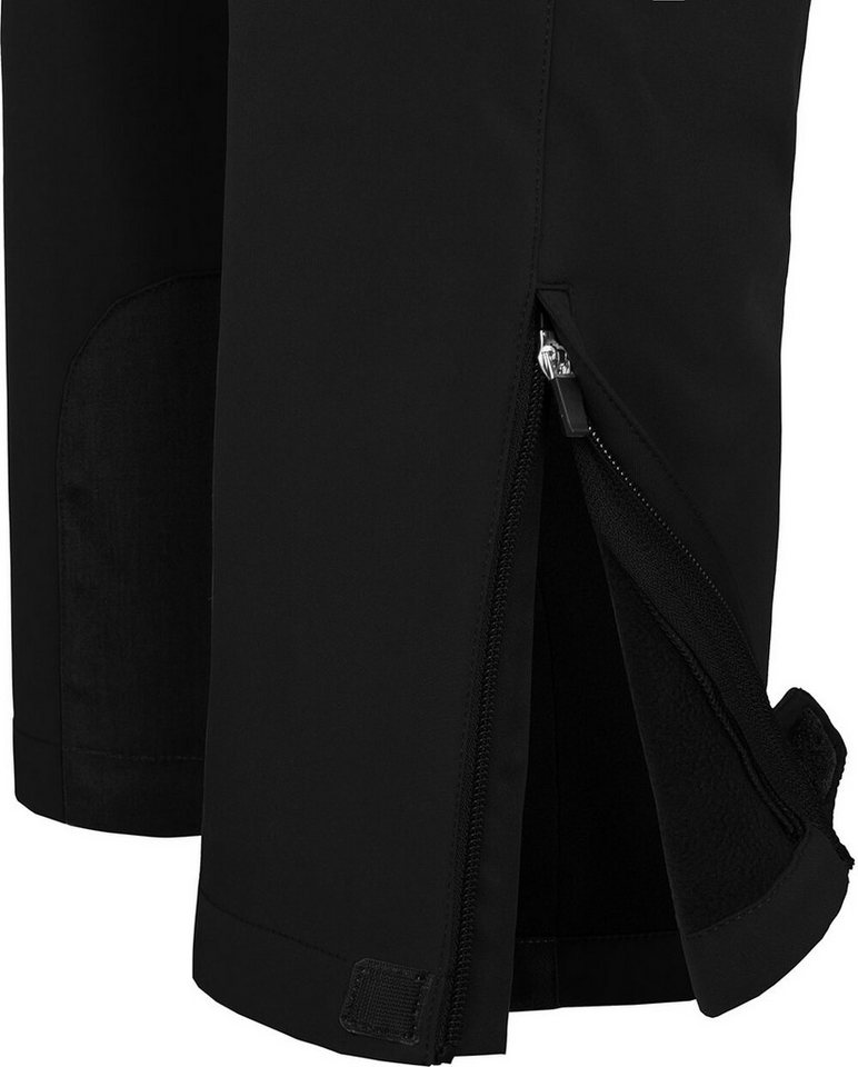 Bergson Outdoorhose ONETREE Herren Winter Softshellhose, winddicht, mit warmem Innenfleece, Kurzg Bild 2