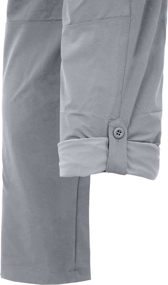Bergson Outdoorhose ARRESÖ COMFORT Herren Wanderhose, leicht, strapazierfähig, Normalgrößen, hellgrau Bild 4