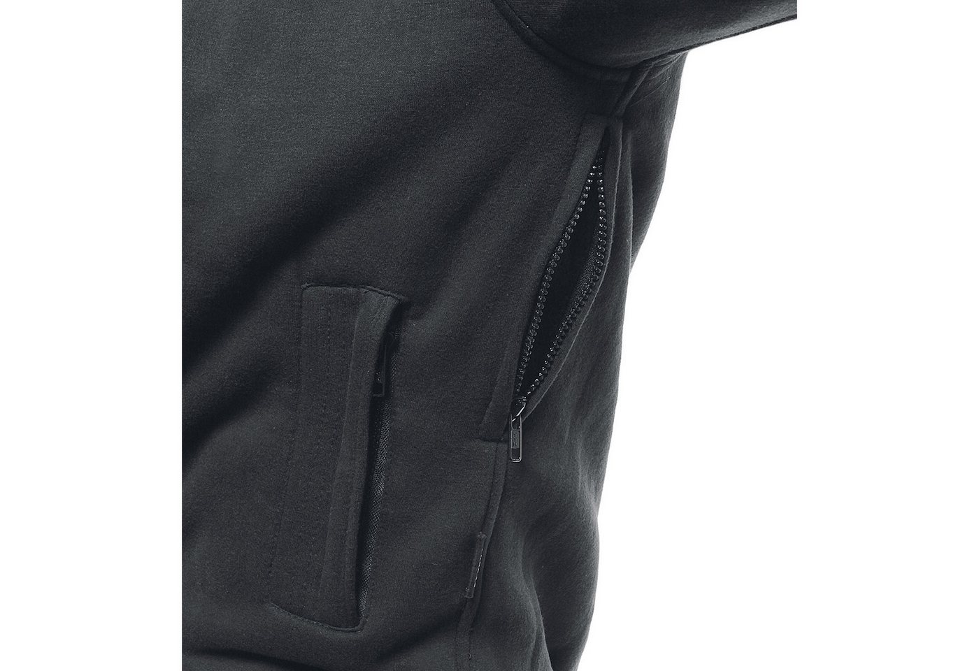 Bores Motorradjacke Bores Safety 3 Baumwoll-Hoodie schwarz motorradjacke herren Bild 2