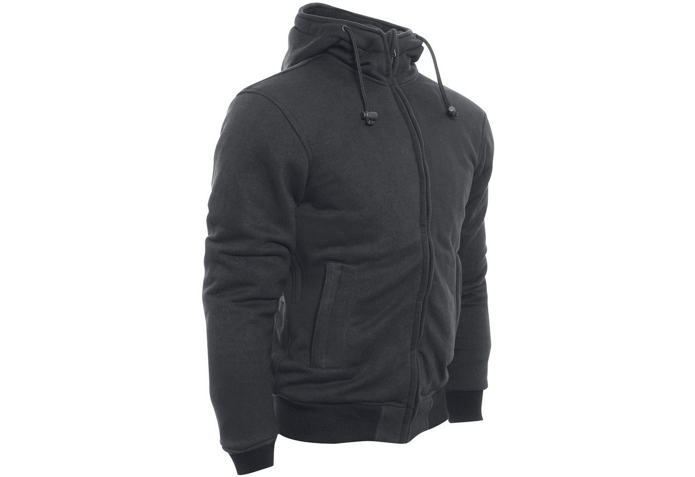 Bores Motorradjacke Bores Safety 3 Baumwoll-Hoodie schwarz motorradjacke herren Bild 4