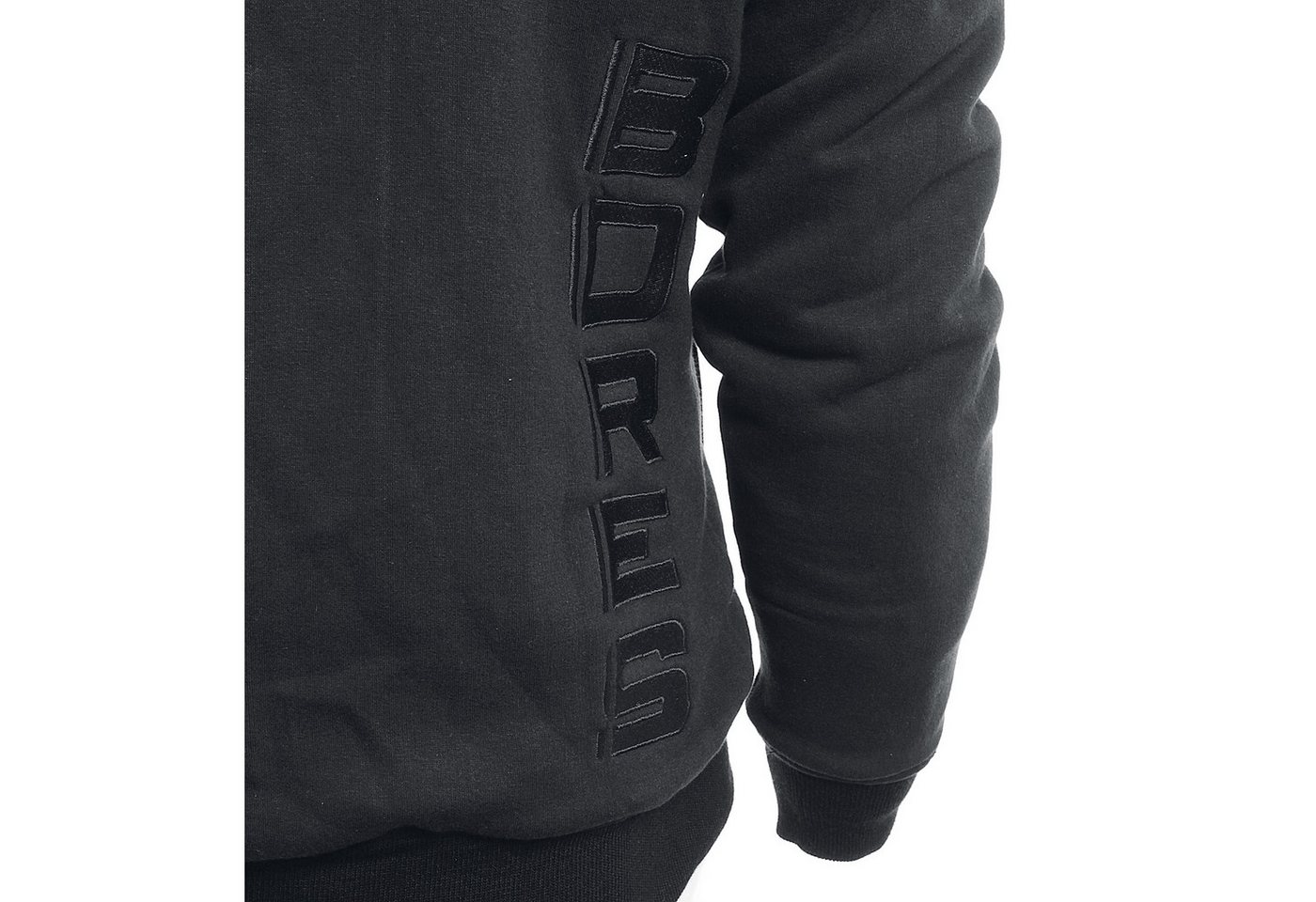 Bores Motorradjacke Bores Safety 3 Baumwoll-Hoodie schwarz motorradjacke herren Bild 5