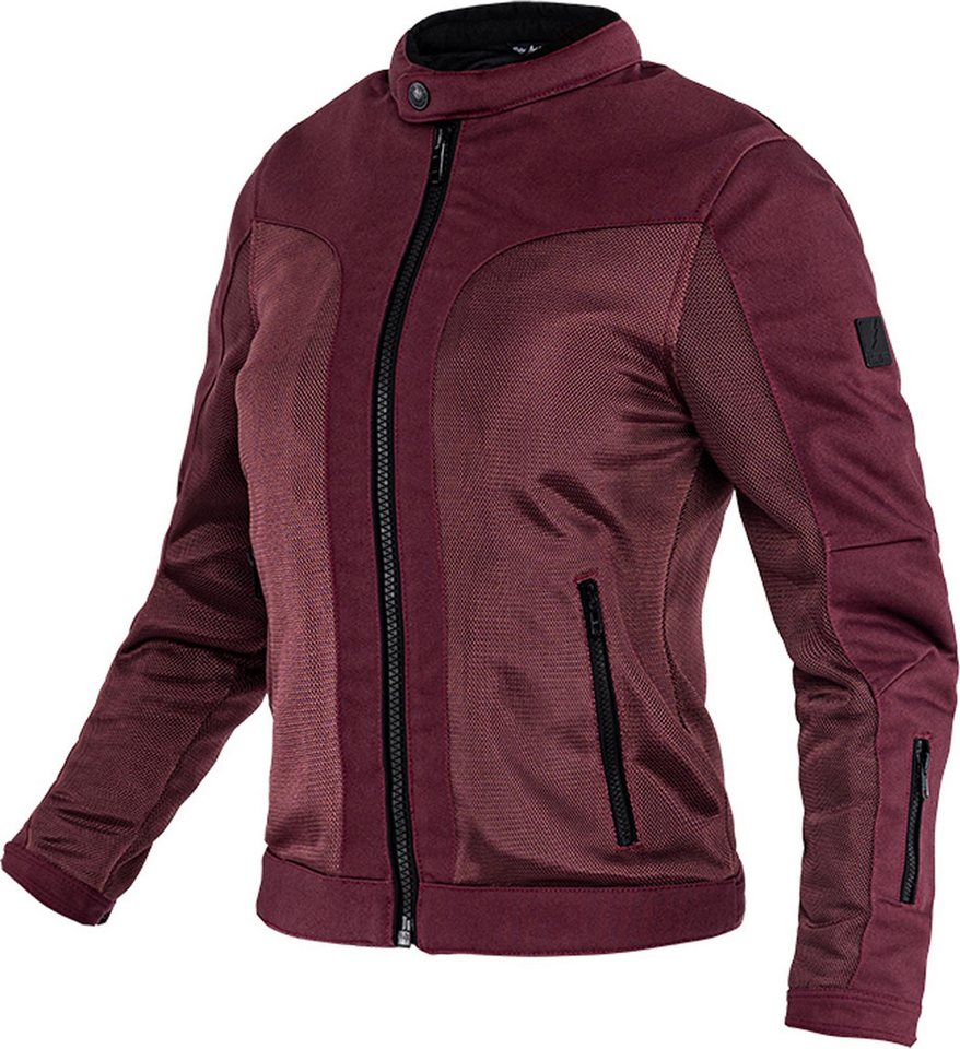 John Doe Motorradjacke Aero Mesh perforierte Damen Motorrad Textiljacke Ellenbogenprotektoren enthalten,perforiert,Schulterprotektoren en Bild 5