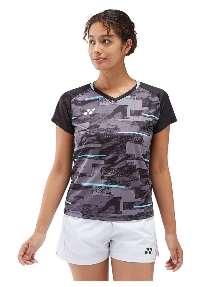Yonex Trainingsshirt Crew Neck Club Team YW0034 (100% Polyester) schwarz Damen Bild 4