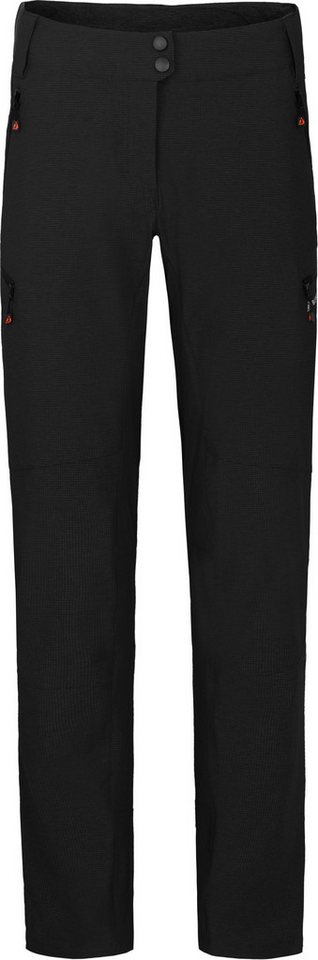 Bergson Fahrradhose VALLI Damen Radhose, robust, elastisch, Langgrößen, schwarz