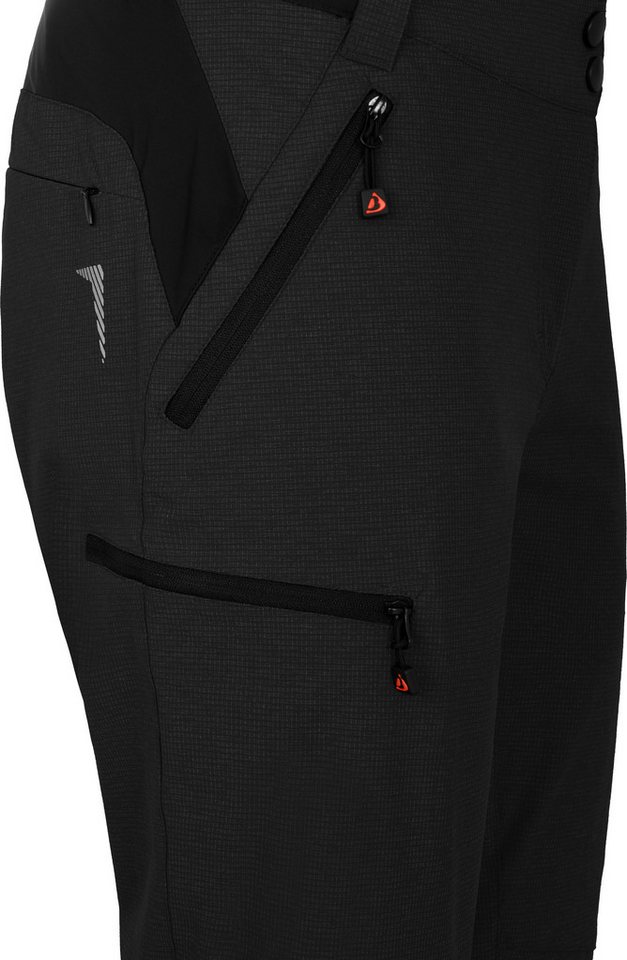 Bergson Fahrradhose VALLI Damen Radhose, robust, elastisch, Langgrößen, schwarz Bild 5