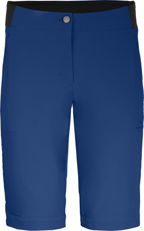 Bergson Outdoorhose AALBORG Vario Zipp-Off (slim) Damen Wanderhose, recycelt, elastisch, sportlich, Normalgrößen, blau Bild 3