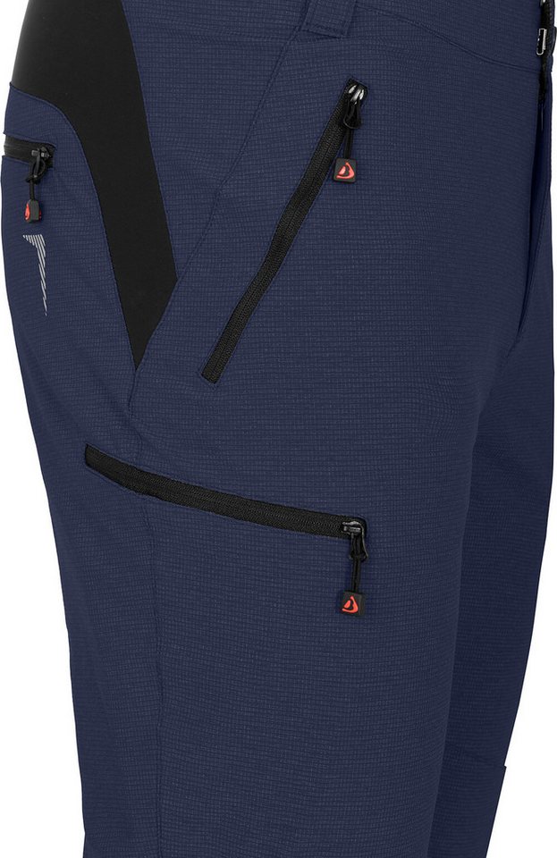 Bergson Fahrradhose PATTI Herren Radhose, robust, elastisch, Kurzgrößen, peacoat blau Bild 2