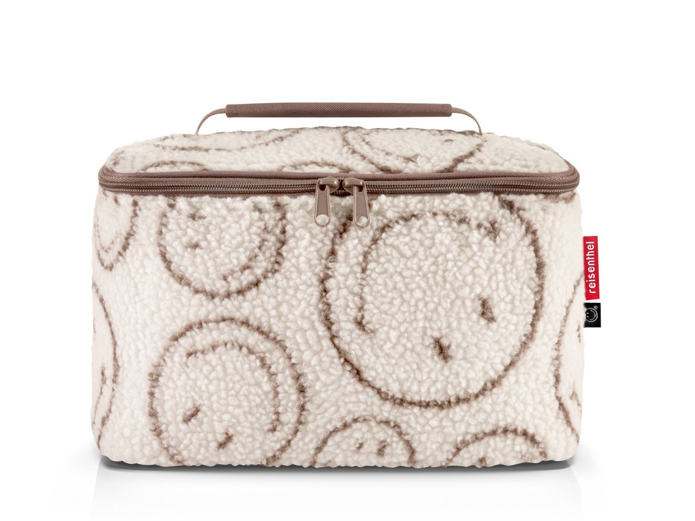 REISENTHEL® Kosmetiktasche cosmetic case smiley® teddy chocolate Bild 3