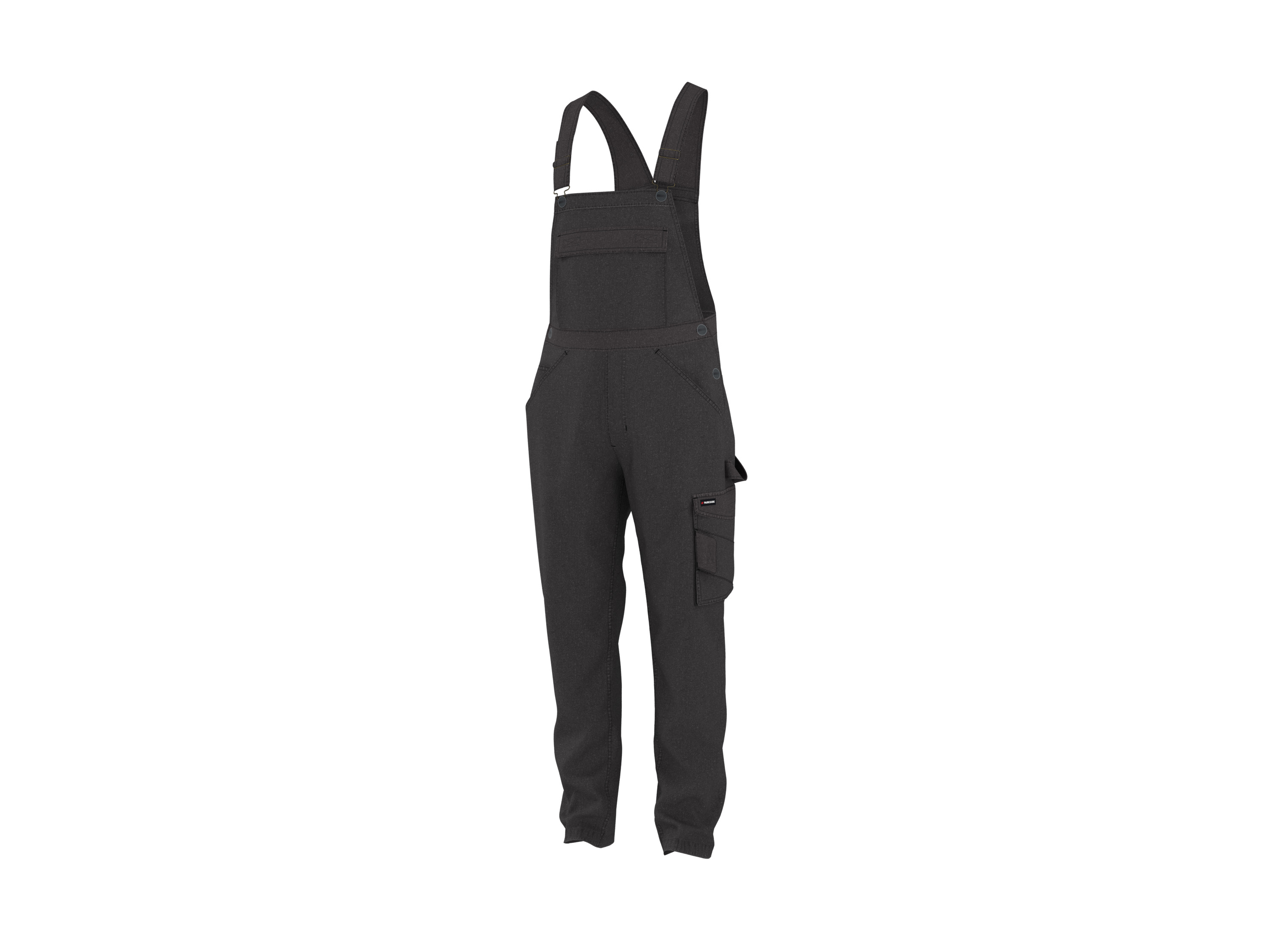 PARKSIDE® Herren Arbeitslatzhose »Fan Edition« (schwarz, XL (56/58)) Bild 2