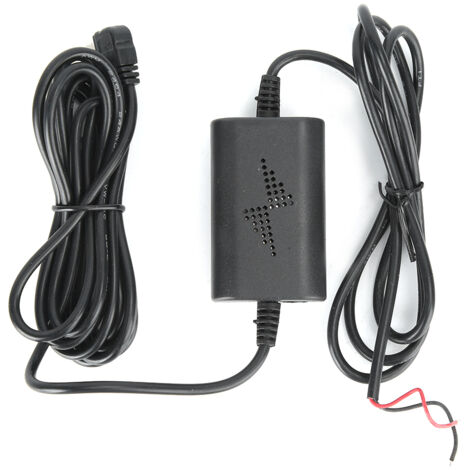 12v/24v Auf 5v Kfz-festverdrahtungsset, 2,5a, Parküberwachungs-konverterkabel, Mini-usb, Gerader Winkel