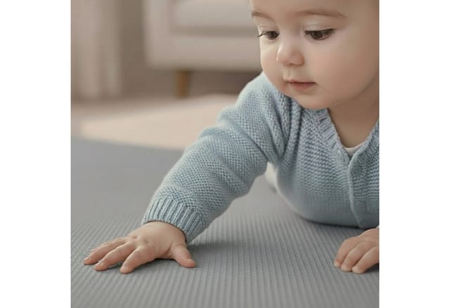 LittleTom Baby & Kinder Puzzlematte 30 x 30 cm 9 Stück Grau