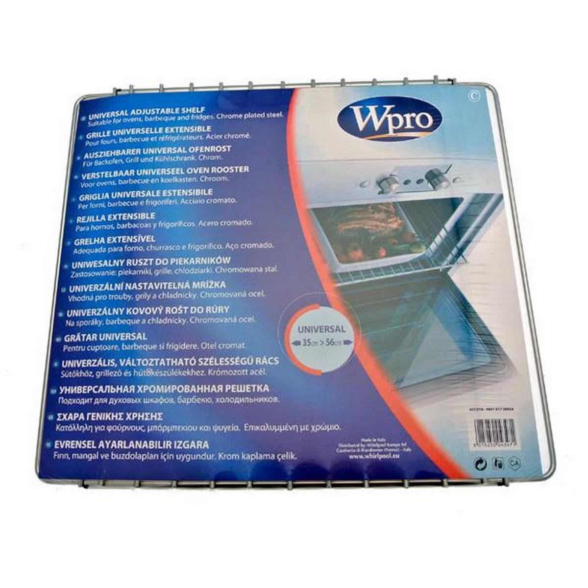 Ersatzteil - Ausziehbares Universal-gitter (35-56 Cm X 32,5 Cm), Original - - Arthur Martin Electrolux, Faure, Whirlpool, Zanussi, Electrolux, Radiola, Bauknecht, Ignis, Arthur Martin