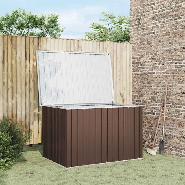 furnicato Gartenbox Braun 149x99x93 cm