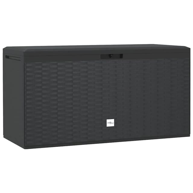 furnicato Gartenbox Anthrazit 114x47x60 cm