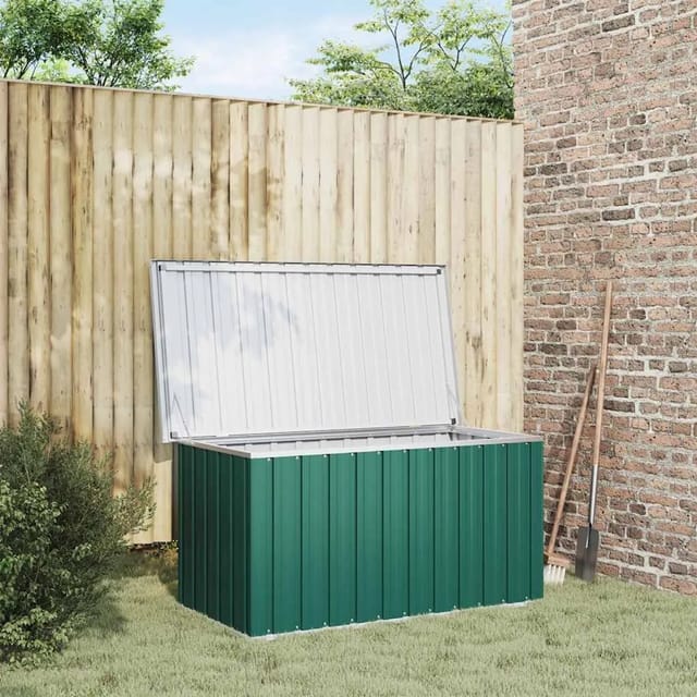 furnicato Gartenbox Grün 129x67x65 cm