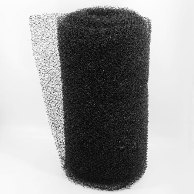 Aquagart Böschungsmatte Krallmatte 12m x 1m Stärke 20mm Uv Stabil Ufermatte Schwarz