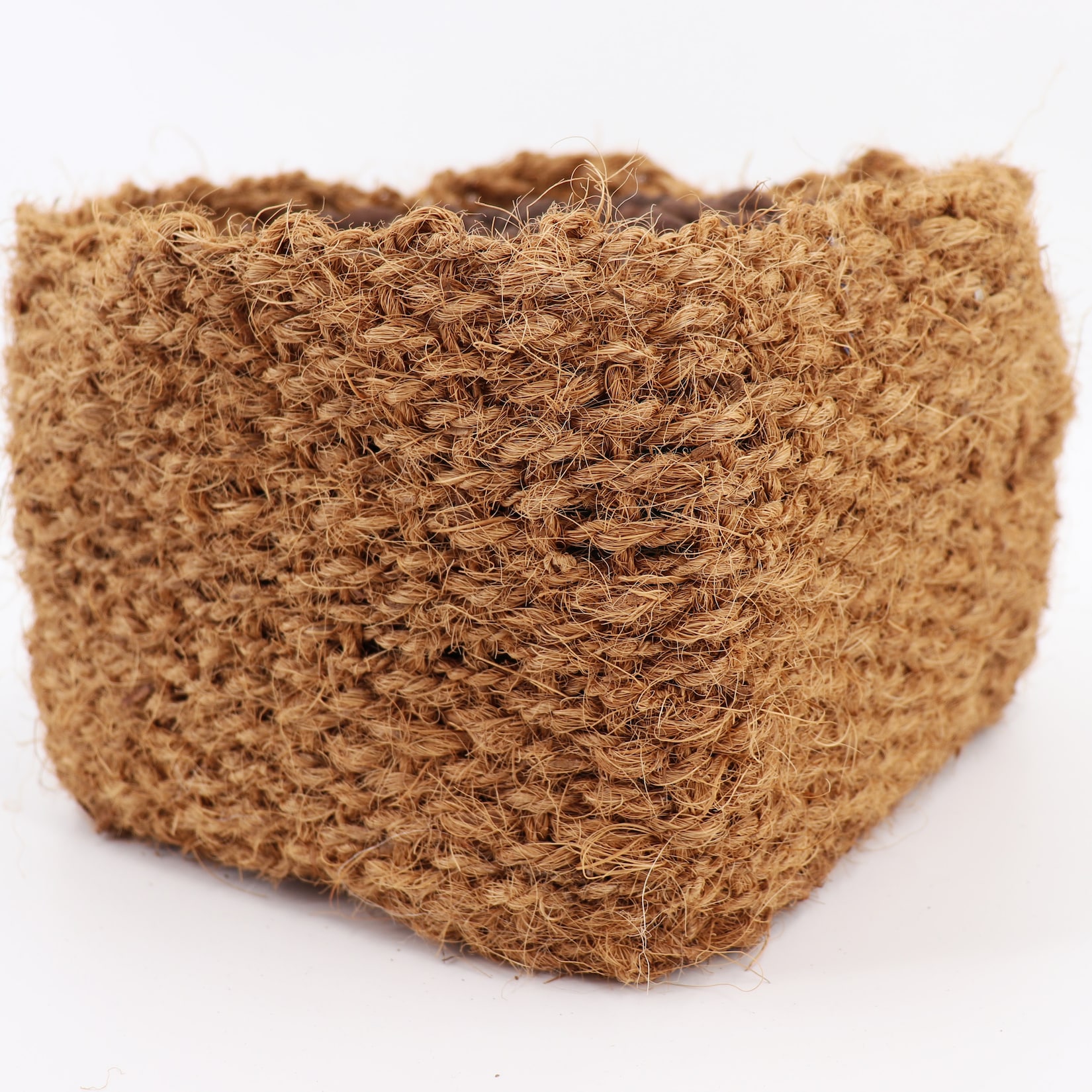 Aquagart 1 Kokos Pflanzkorb 20 x 20 x 15cm Teichkorb für Ufermatte & Böschungsmatte