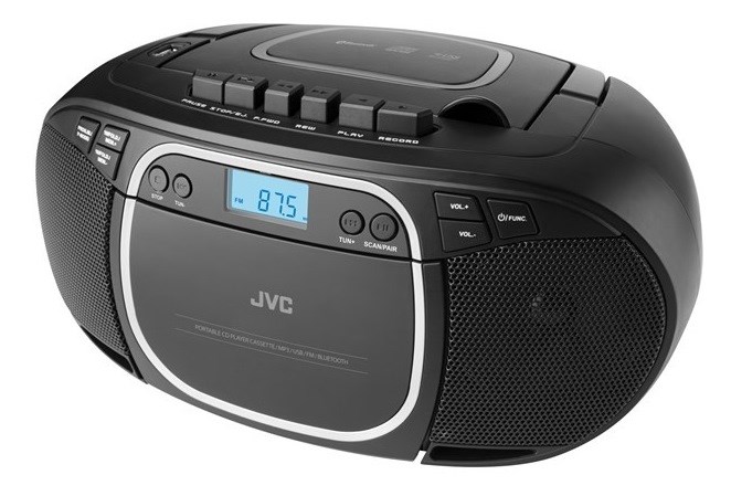 Jvc Rc-e451b Boombox, Schwarzer Radioplayer