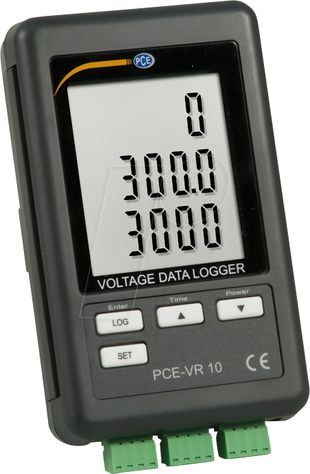 PCE Instruments Spannung Datenlogger VR 10