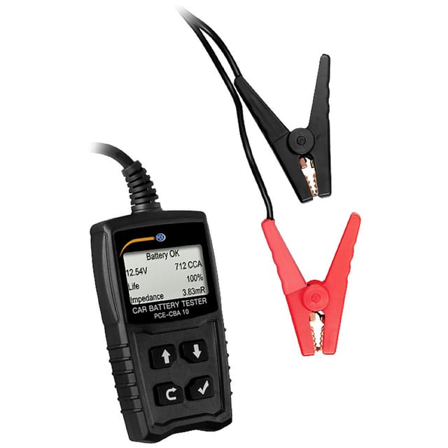 PCE Instruments KFZ Batterietester Messgerät CBA 10