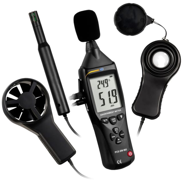 PCE Umweltmessgerät EM 883 PCE Instruments Umweltmessgerät EM 883