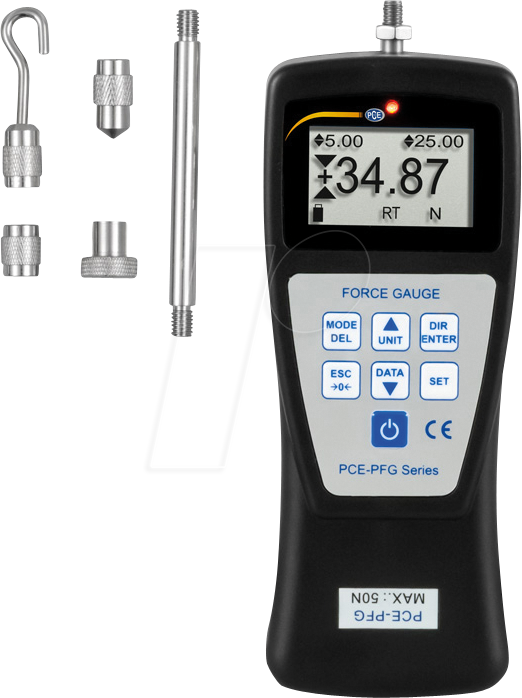 PCE Instruments Dynamometer Messgerät PFG 50