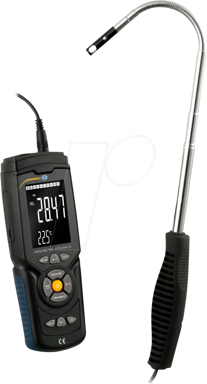 PCE Instruments Durchflussmessgerät HWA 30