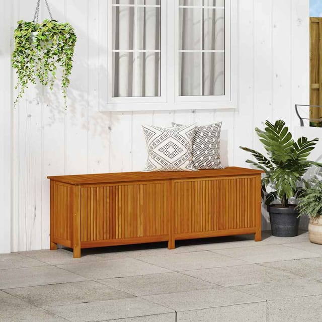 vidaXL Garten-Aufbewahrungsbox Akazie 175x50x58 cm Massivholz