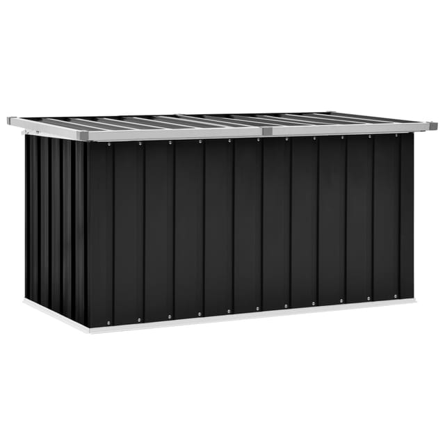 vidaXL Gartenbox Anthrazit 129 x 67 x 65 cm