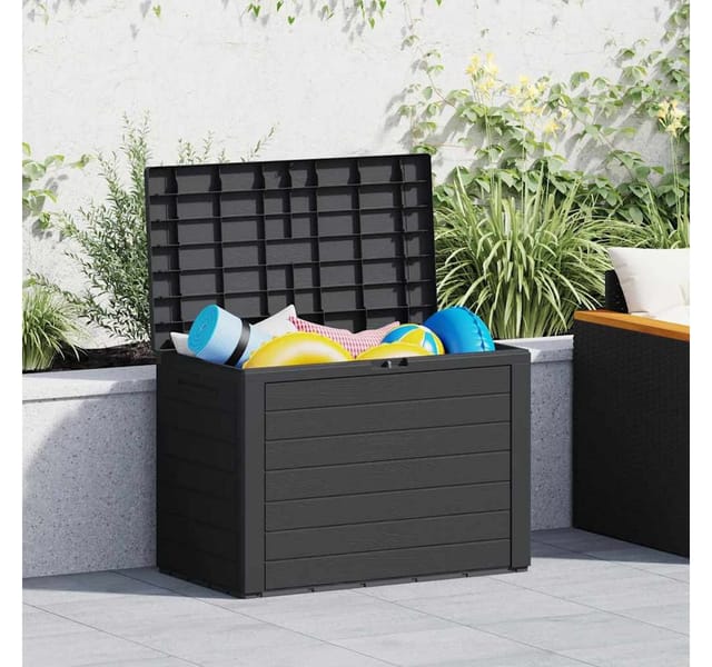 vidaXL Gartenbox Anthrazit 78x44x55 cm