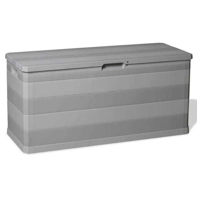 vidaXL Gartenbox Grau 117×45×56 cm