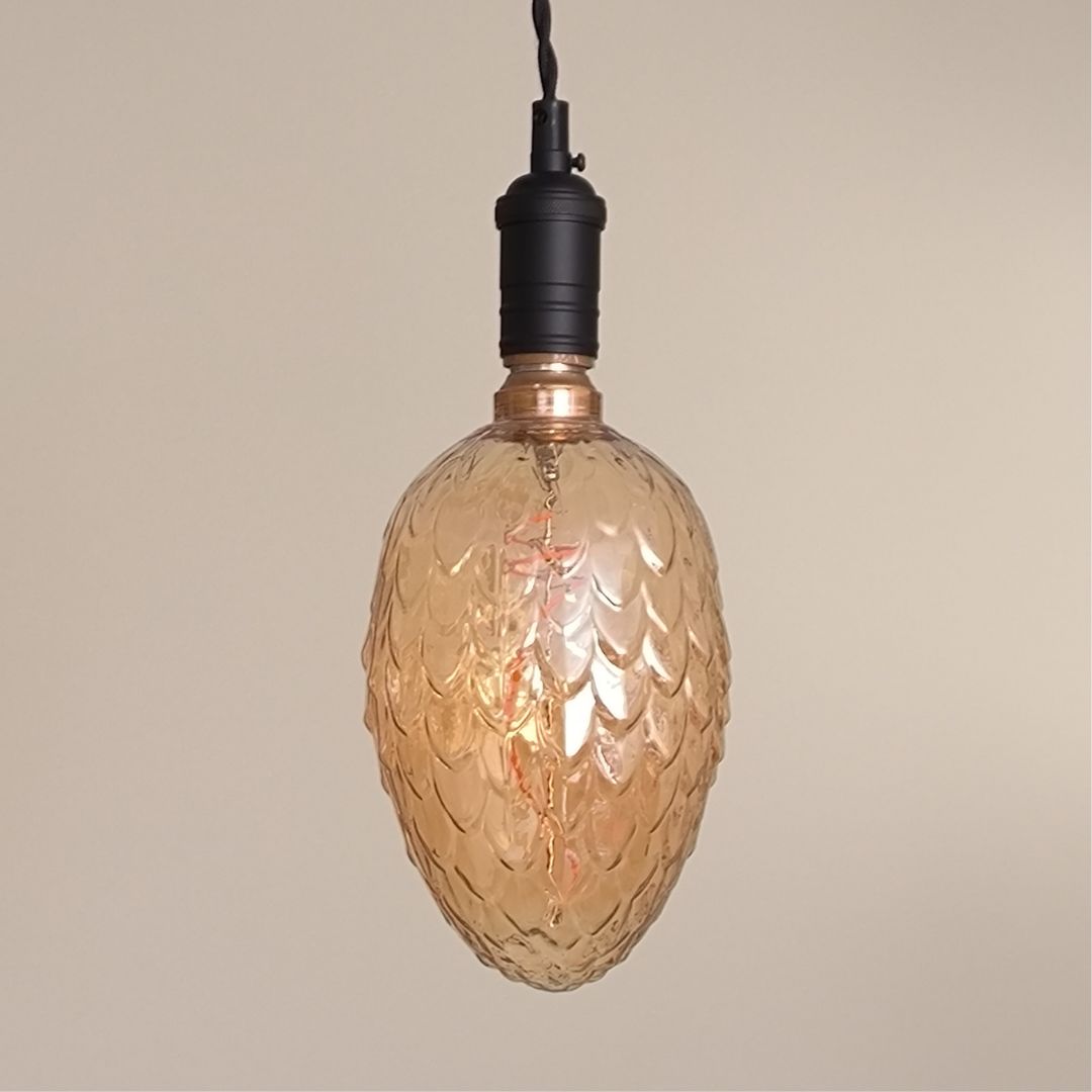 Dekorative Led-filamentlampe E27 4w 1800k Ananas Goldkristall