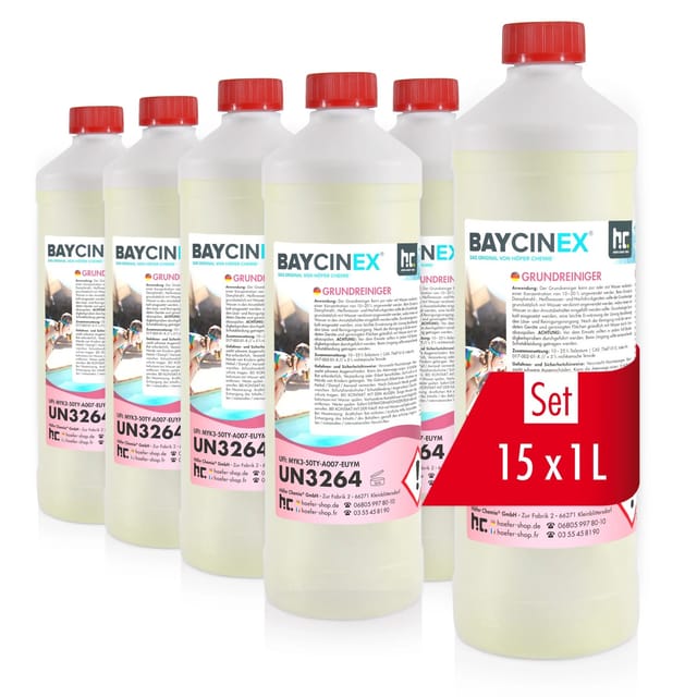 Baycinex Grundreiniger für Pools 15 x 1l
