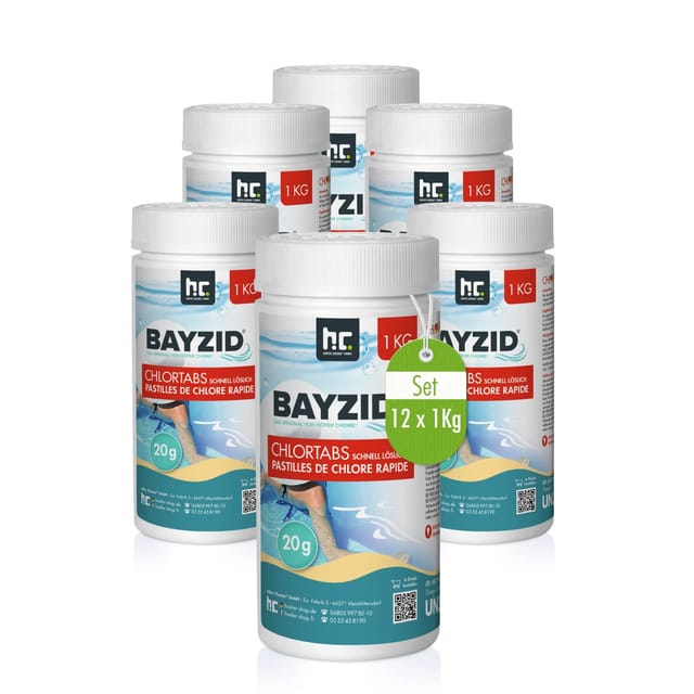 Bayzid Chlortabs 20g Schnell Löslich 12x 1kg