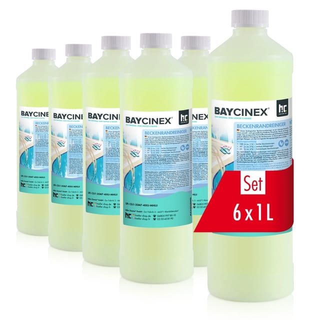 Baycinex Beckenrandreiniger 6 x 1l