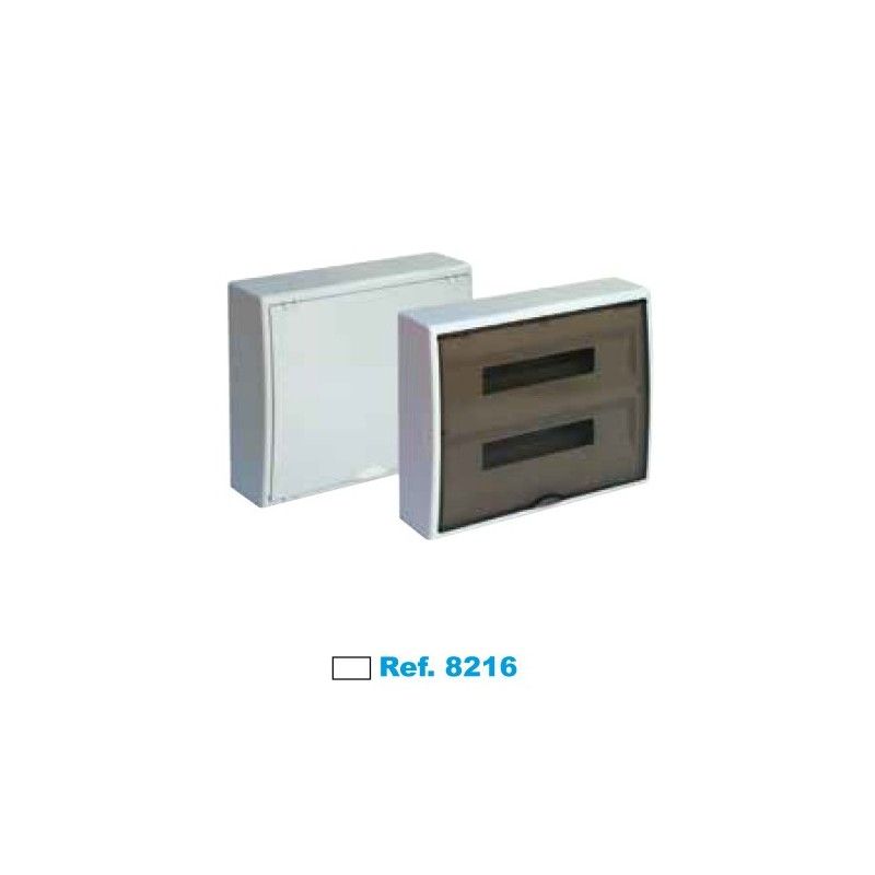 Oberfläche Schalttafel 40 Elemente Weiß Solera Arelos 8216