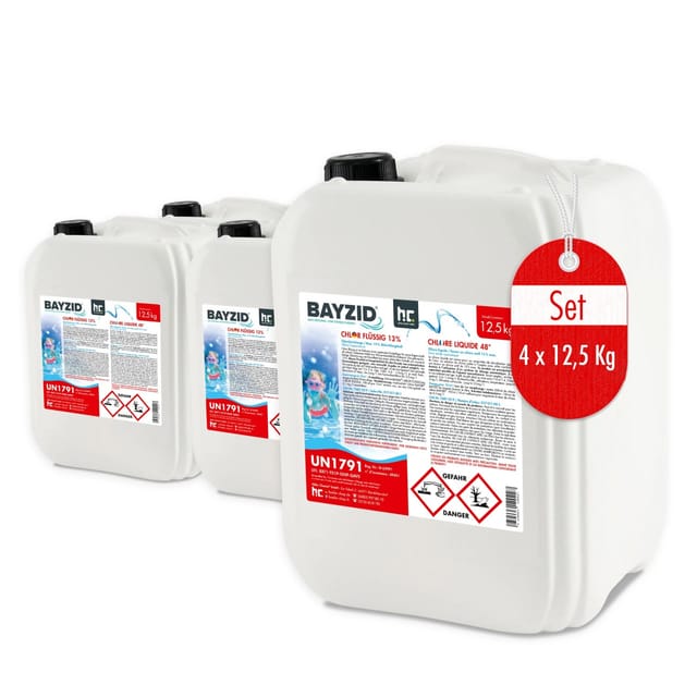 Bayzid Chlor 13% Flüssig 4 x 12,5kg