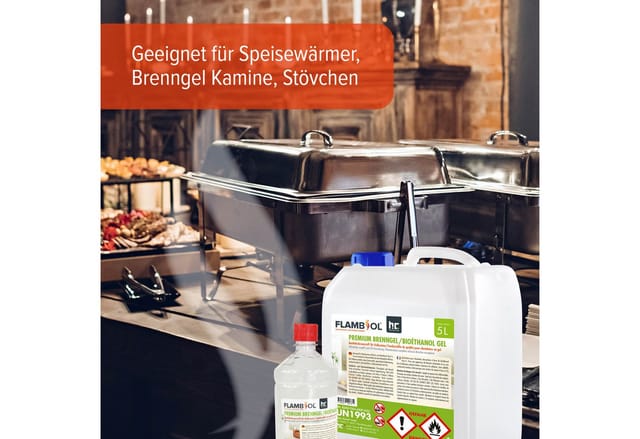 Flambiol Premium Brenngel 6 x 1l