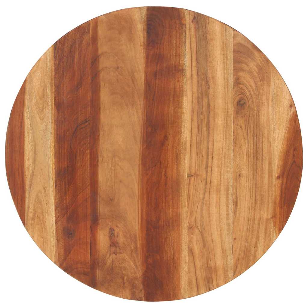 Maison Exclusive - Tischplatte Massivholz Akazie Rund 15-16 Mm 70